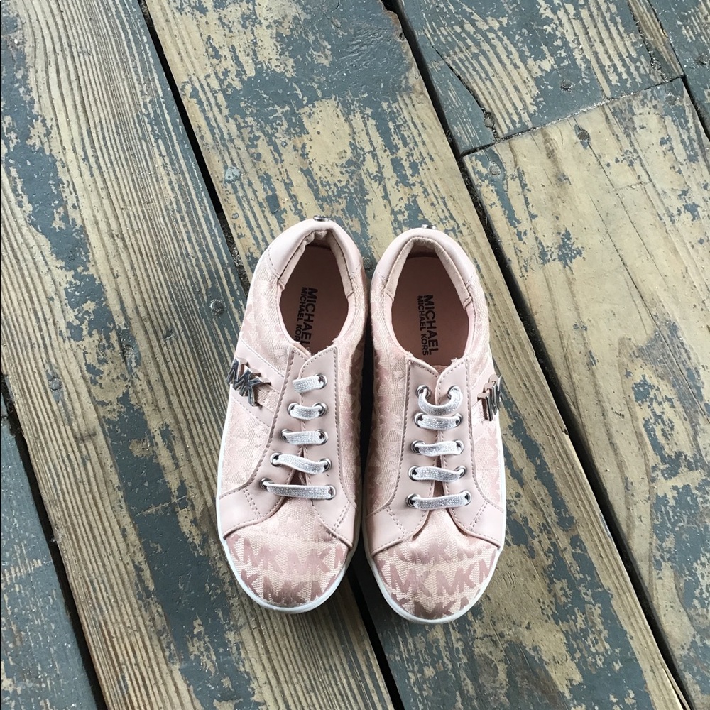 MK Canvas Sneakers - Picture 2 of 3